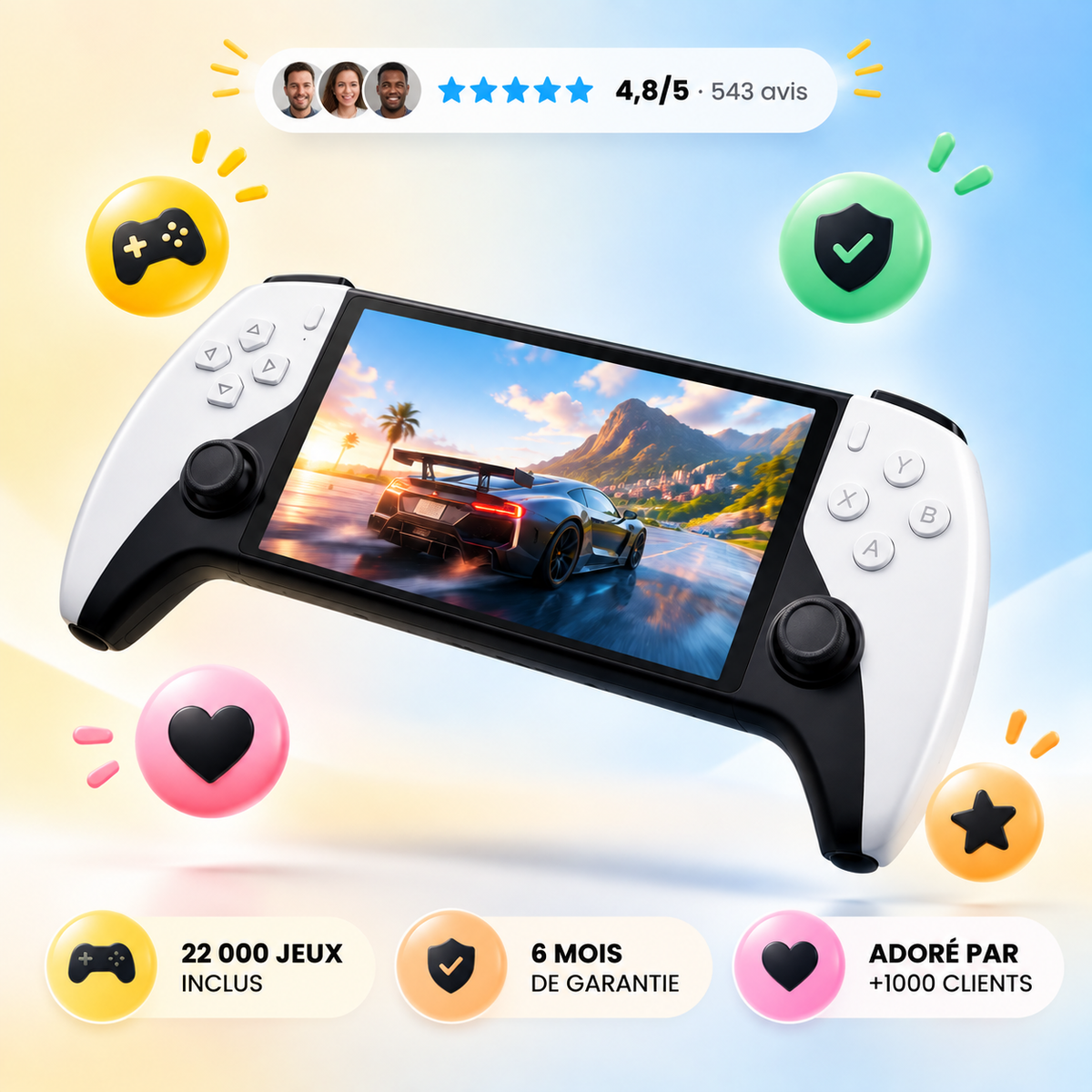 The One Game — La console + 20 000 jeux
